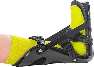 Adjustable Plantar Fasciitis Night Splint Boot for Heel Pain Relief (Medium)