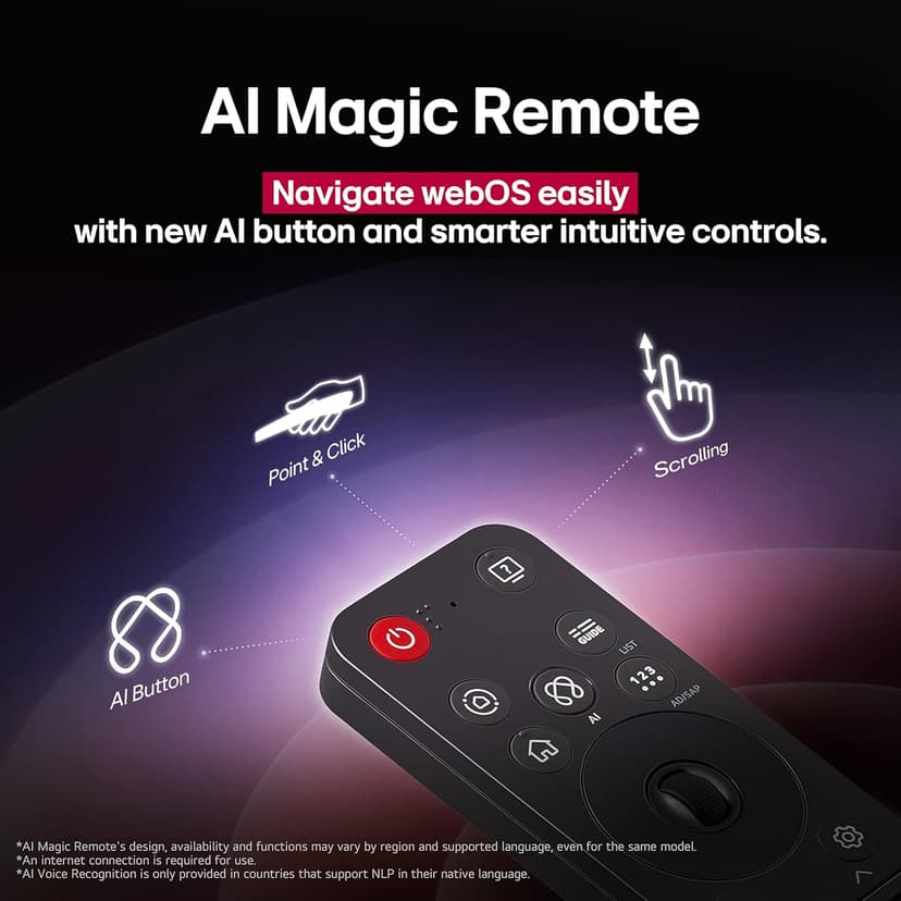 LG 65-Inch Class OLED evo AI 4K G5 Series Smart TV w/Dolby Atmos, Dolby Vision, HDR10, AI Super Upscaling 4K, Filmmaker Mode, Wow Orchestra, Alexa Built-in (OLED65G5WUA, 2025)