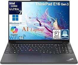 Lenovo ThinkPad E16 Gen 3: Intel Ultra 7, 16GB DDR5, 1TB SSD, 16" WUXGA