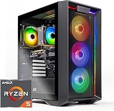 Skytech Nebula RTX 3050 Gaming PC: Ryzen 5 5600, 16GB RAM, 1TB SSD