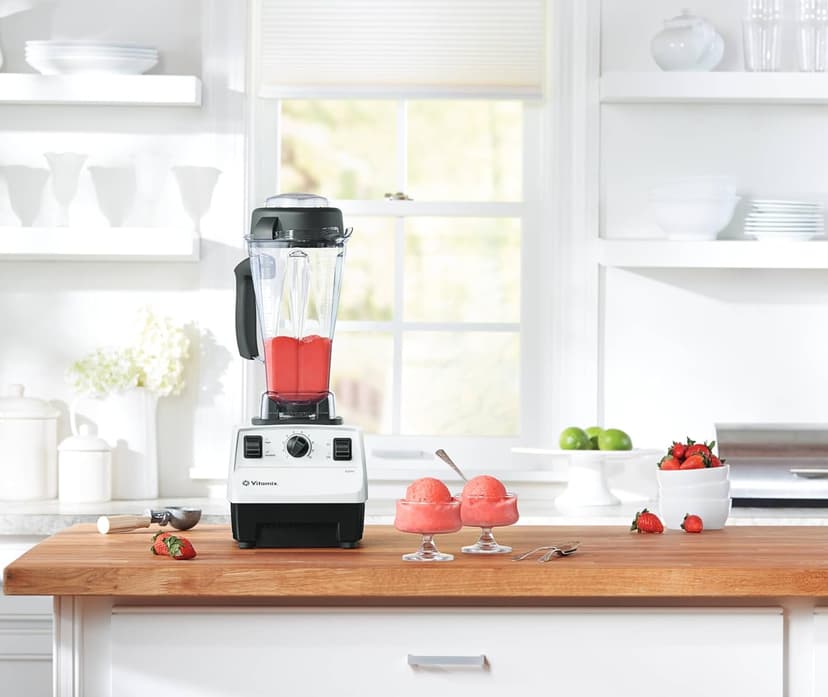 Vitamix 5200 Professional Grade Blender for Smoothies, Food Grinder and Emulsifier, 64oz Pitcher, White