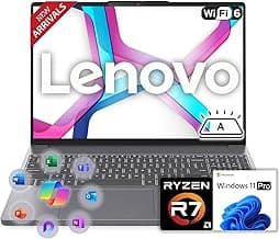 Lenovo Ryzen 3 7320U Laptop: 16GB DDR5, 256GB SSD, 15.6 FHD, Win11 Pro