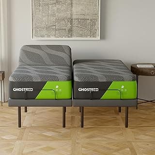 GhostBed Split King 14" Cooling Adjustable Bed with Massage & Zero Gravity