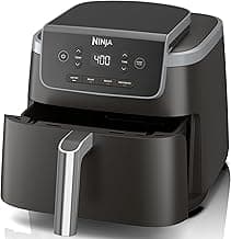 Ninja 5QT Air Fryer Pro: 4-in-1 Crisp Fry, Roast, Reheat, Dehydrate 400°F