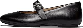 FitFlop Delicato Soft Leather Mary Janes - Comfy Black Flats