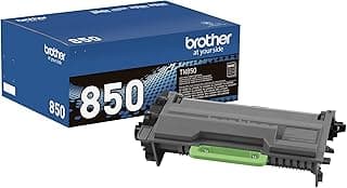Brother TN850 High-Yield Black Laser Toner - 8,000 Pages
