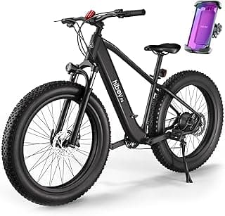 Hiboy P6 28MPH 62mi Fat Tire Ebike: 1000W Peak, UL Certified