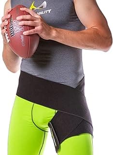 BraceAbility Sciatica Hip Groin Brace - Pain Relief for Labral Tear, One Size