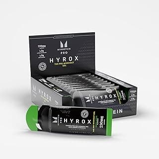 Myprotein x HYROX Pre-Workout Gel 12pk: 230mg Caffeine, Beta-Alanine Endurance - Sour Cherry