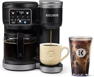 Keurig K-Duo Gen 2 Renewed: Hot/Iced Single-Serve & 12-Cup Carafe, 72oz Tank
