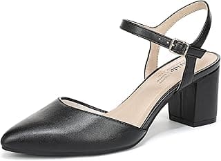 LifeStride Women's Amaryllis Strappy Comfort Block Heel Pumps
