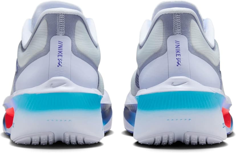 Nike Zoom Fly 6 Women's Road Racing Shoes (FN8455-004, Ghost/Football Grey/Blue Lightning/Blue Void)