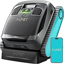 AIPER Scuba X1: Cordless Robotic Pool Cleaner w/ Smart Nav, Long Battery, Waterline Scrub - 2150 sq ft