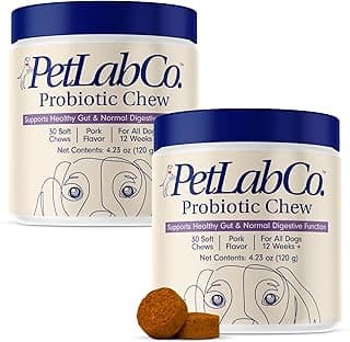 PetLab Co. Pork Dog Probiotics 2-Pack: Gut Health, Allergies, Diarrhea Support