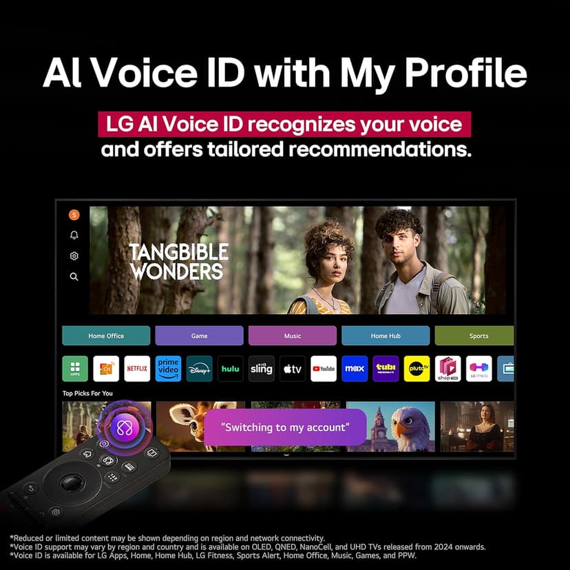 LG 65-Inch Class OLED evo AI 4K G5 Series Smart TV w/Dolby Atmos, Dolby Vision, HDR10, AI Super Upscaling 4K, Filmmaker Mode, Wow Orchestra, Alexa Built-in (OLED65G5WUA, 2025)
