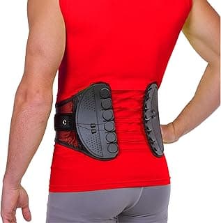 Spine Sport Back Brace - Active Lumbar Support for Workouts (Medium)