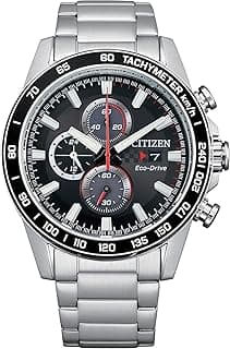 Citizen Brycen Eco-Drive Solar Chronograph: Steel, 100M WR, 44mm