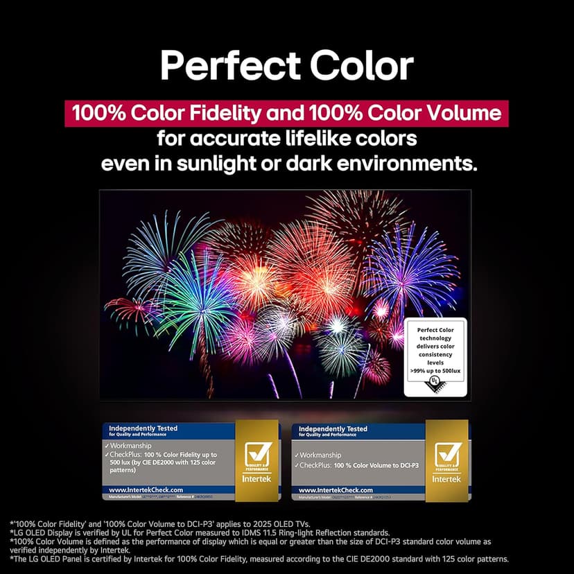 LG 65-Inch Class OLED evo AI 4K G5 Series Smart TV w/Dolby Atmos, Dolby Vision, HDR10, AI Super Upscaling 4K, Filmmaker Mode, Wow Orchestra, Alexa Built-in (OLED65G5WUA, 2025)