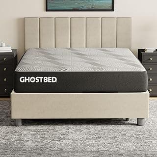 GhostBed Ultimate 11" Cooling Firm Queen Memory Foam Mattress - USA-Made