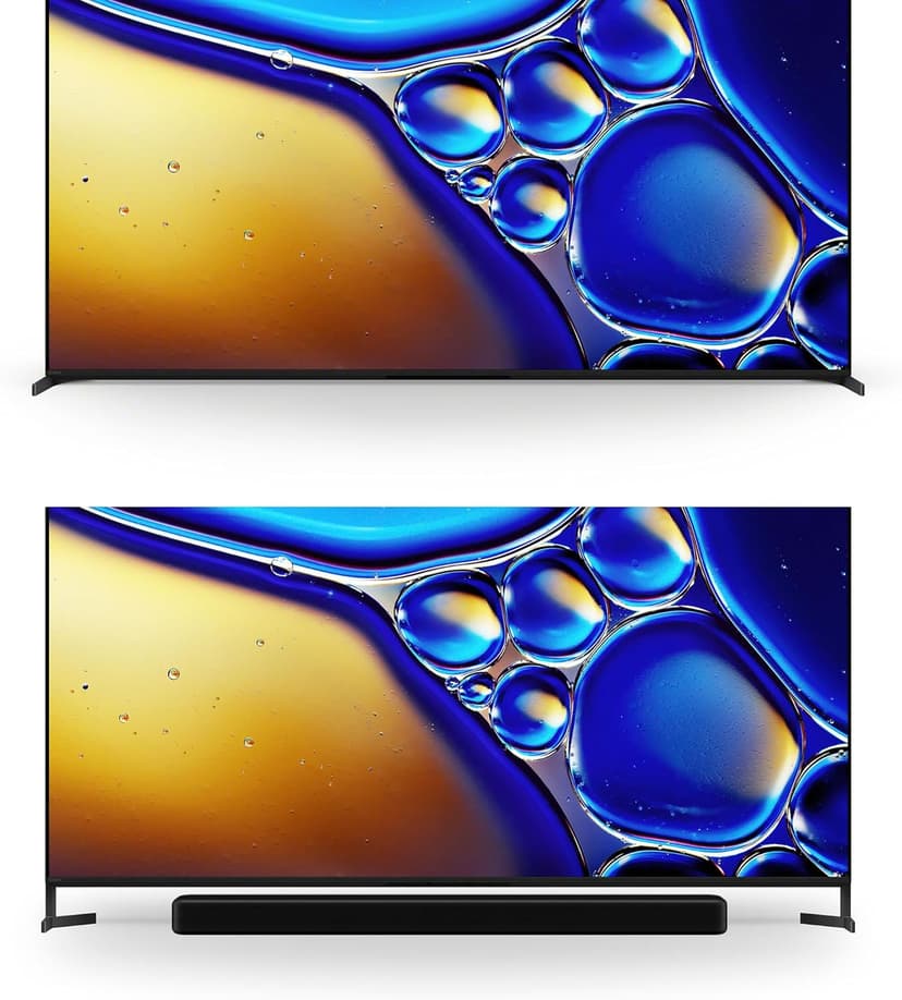 Sony BRAVIA 8 II 65 Inch TV, QD OLED, 4K Smart Google TV, XR Processor with AI Technology, Ultra Slim Design, 120hz Television, Dolby Vision/Atmos, Exclusive Features for PS5, K-65XR80M2, 2025 Model
