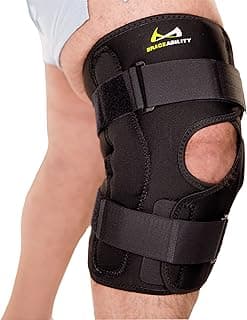 4XL Plus-Size Hinged Knee Brace for Obesity, Arthritis & Joint Pain Relief