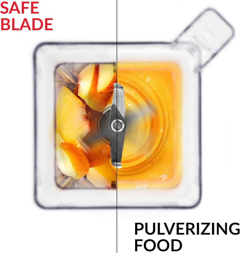 Blendtec Professional 800 - Blender with WildSide+ Jar (90 oz) for Smoothies & Frozen Drinks - Quietest Professional-Grade Power - 11-Speed Touch Slider - Easy to Clean - Black