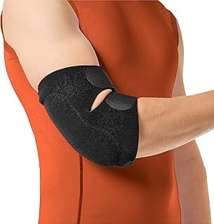 Padded Bursitis Elbow Brace - Neoprene Compression Wrap for Pain Relief (L/XL)