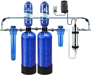 Aquasana UV Well Water Whole House Filter: 500K Gal, Salt-Free Softener