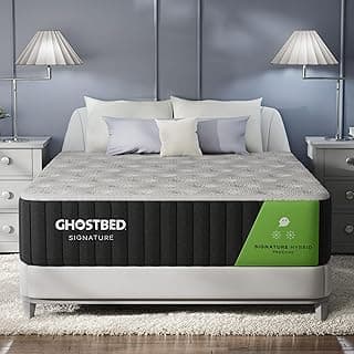 GhostBed Signature 12" Twin XL Cooling Hybrid Mattress - Medium-Firm, USA-Made