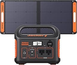 Jackery Explorer 300 + 100W SolarSaga: 293Wh Portable Power for Camping