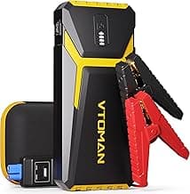 VTOMAN V10 Pro 4500A Jump Starter: Gas/10L Diesel + Power Bank