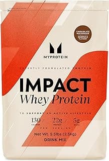 Myprotein Impact Whey: 22g Chocolate Milkshake Protein, 5.5lbs 75 Servings