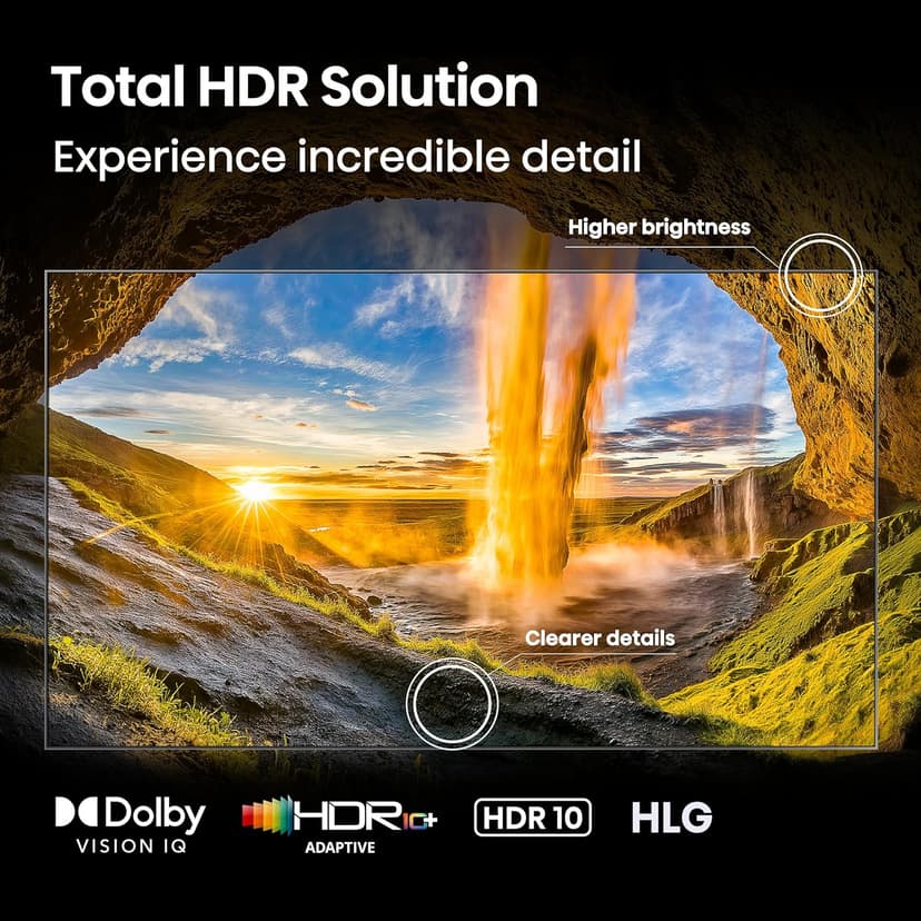 Hisense 55" Class U8 Mini-LED ULED 4K UHD Google Smart TV (55U8QG, 2025 Model) - QLED, Native 165Hz, VRR 288, Up to LD5600, 5000 Nits, HDR10+, Dolby Vision IQ · Atmos, IMAX Enhanced, 4.1.2 Ch Audio