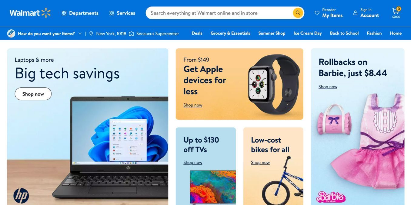 Does Walmart Online price match?