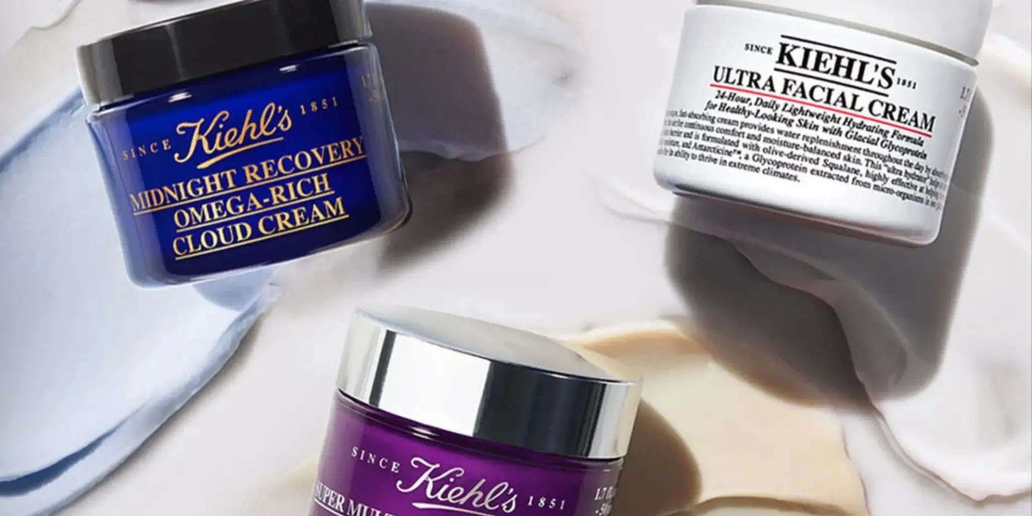 Kiehl's face creams