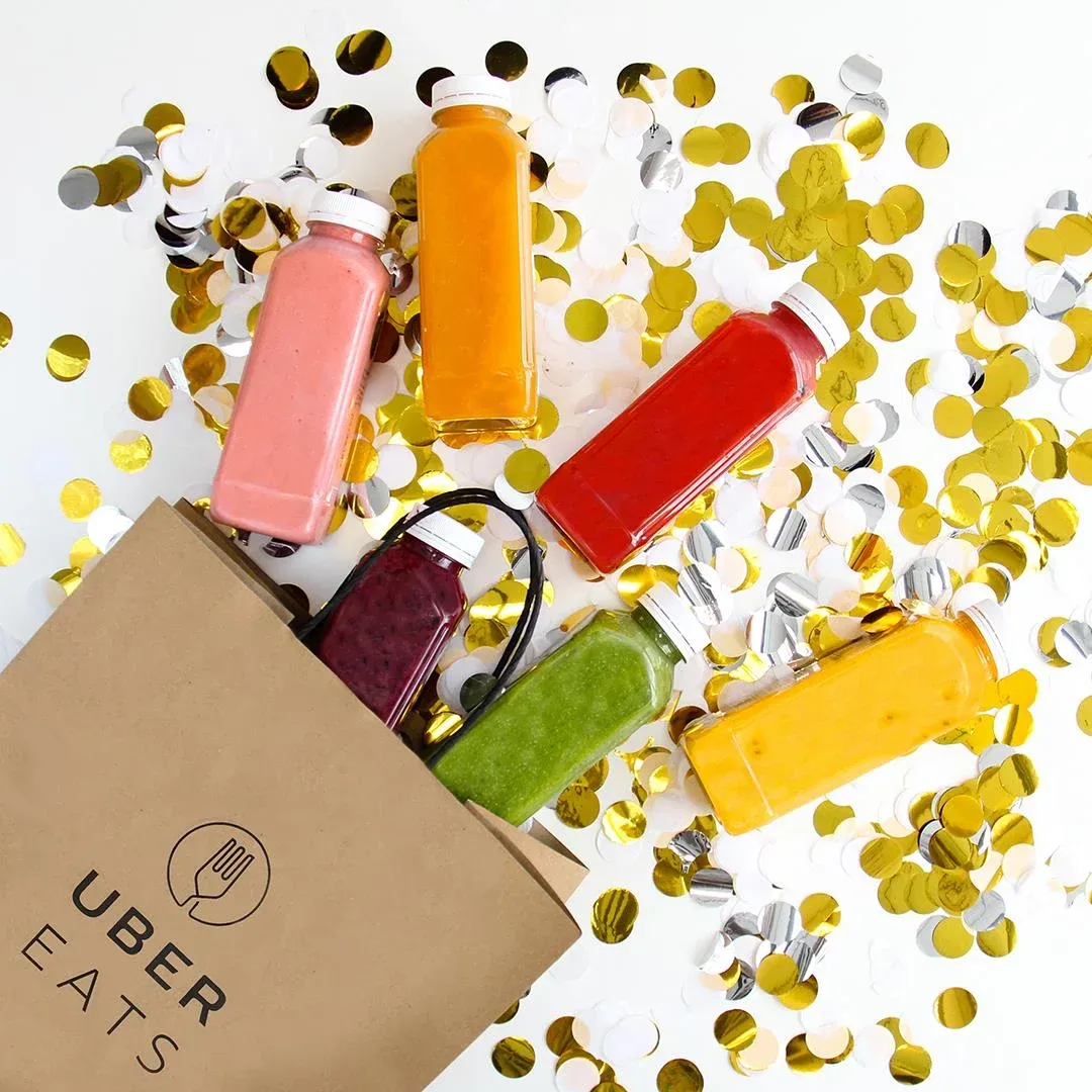 What can be ordered on Uber Eats.