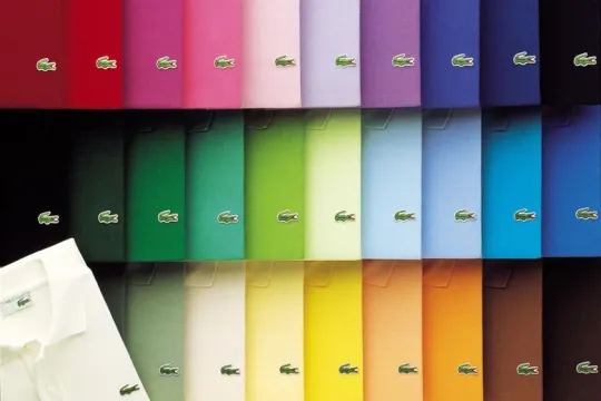 Wear your color with Lacoste