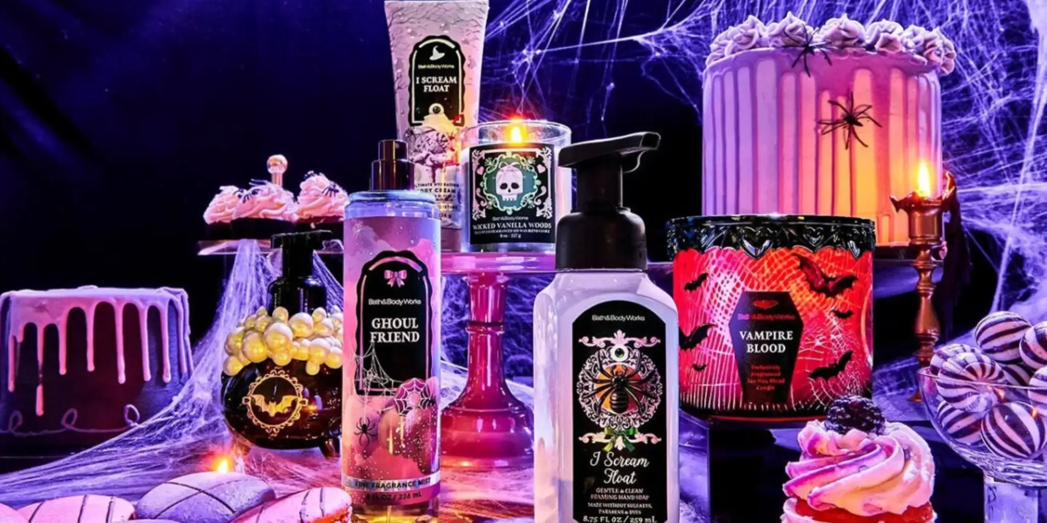 A spooky-themed Bath & Body Works collection A spooky-themed Bath & Body Works collection